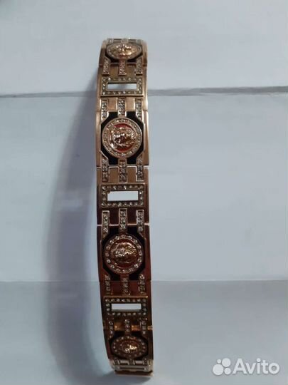 Мужской золотой браслет 585 бу