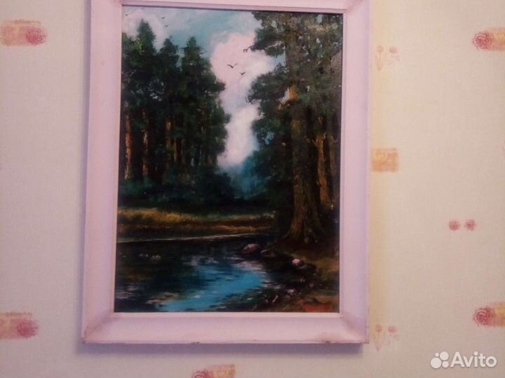 Три картины Маквизард холст, масло