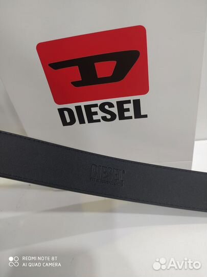 Ремень мужской diesel натуральная кожа люкс