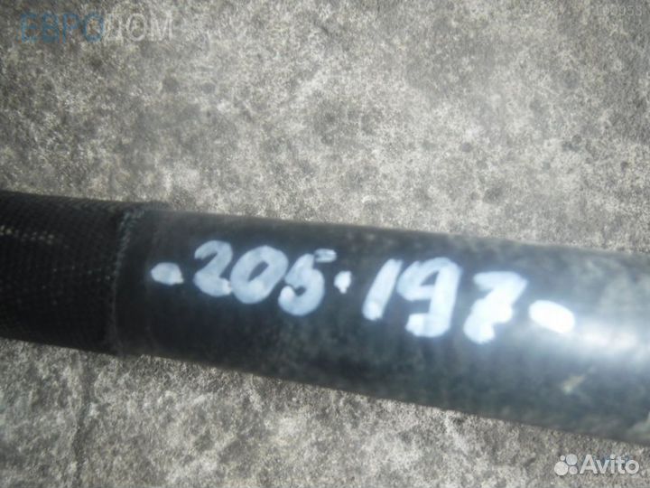 Шланг доп.водян.помпа - нагреват.элемент BMW E63 s