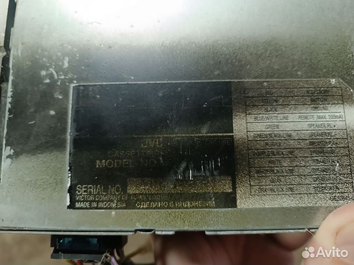 Магнитола JVC