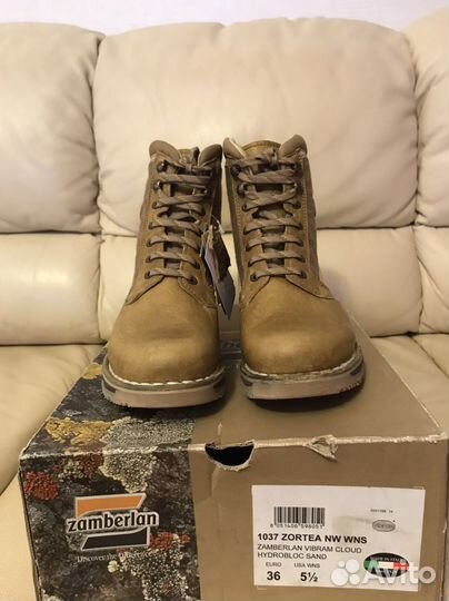 Женские треккинговые ботинки zamberlan