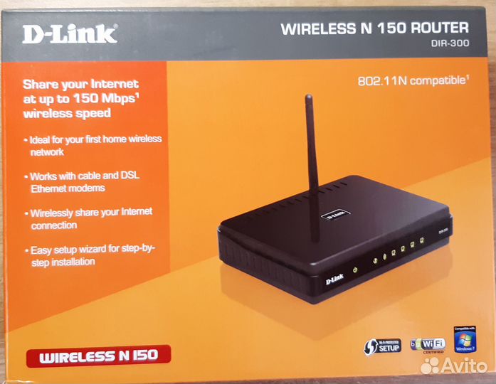 Роутер D-Link Wireless N150