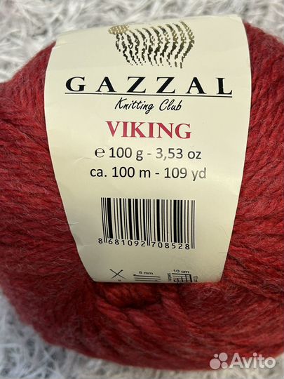 Пряжа gazzal viking