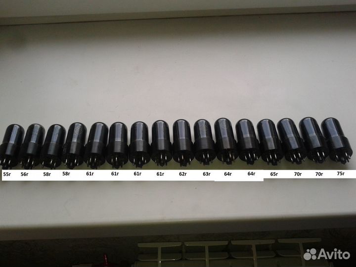 Радиолампы 6П6С старые