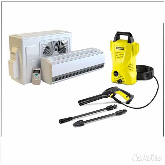 Чистка, заправка, ремонт сплит систем