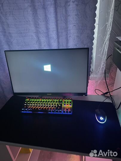 Игровой компьютер с монитором 144