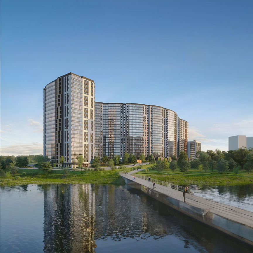 1-к. квартира, 43,5 м², 17/22 эт.