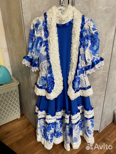 Костюм снегурочки детский