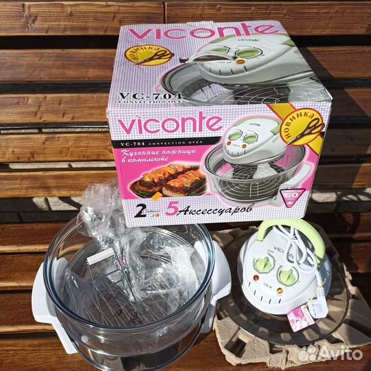 Аэрогриль Viconte VC-704, 12 л