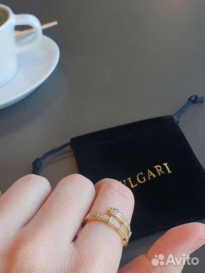 Bvlgari кольцо