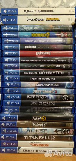 Игры на ps 4
