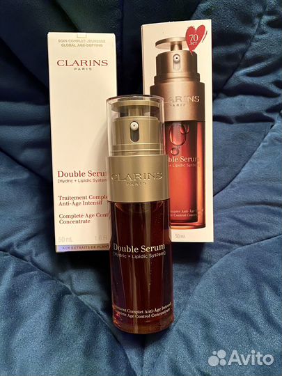 Clarins Double Serum 50 мл / Двойная сыворотка