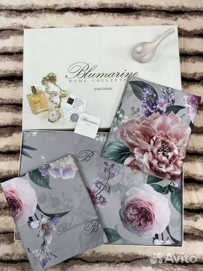 Постельное белье сатин евро