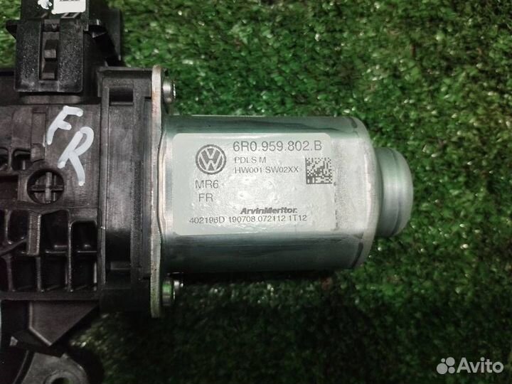 Мотор стеклоподъёмника передний правый Seat Ibiza