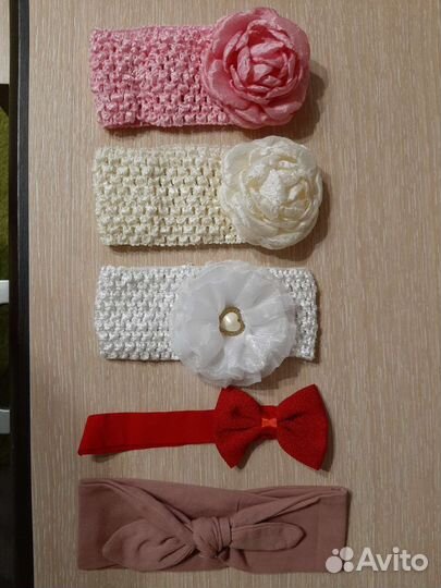 Повязка на голову, косынка, шапочка для девочки