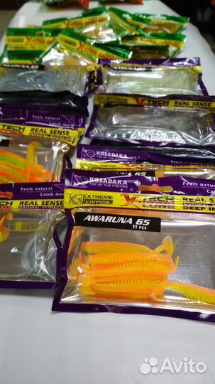 Силиконовые приманки kosadaka