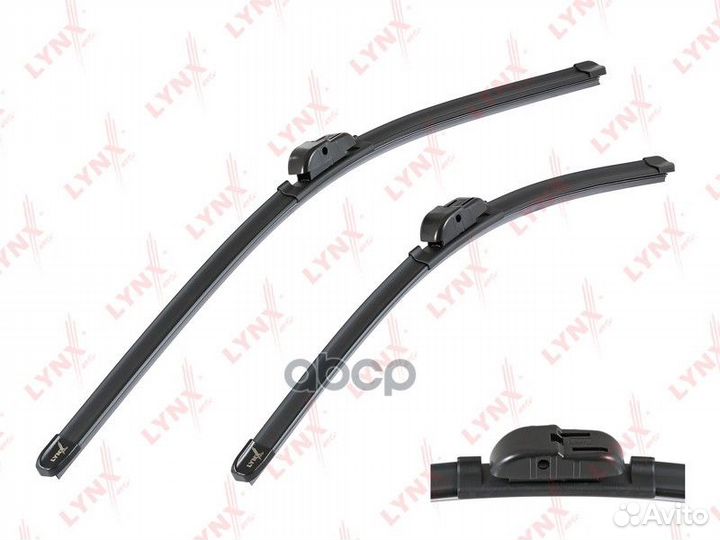 Бескаркасные щётки стеклоочистителя, комплект 5