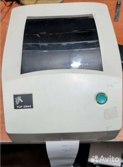 Термотрансферный принтер этикеток Zebra tlp 2844