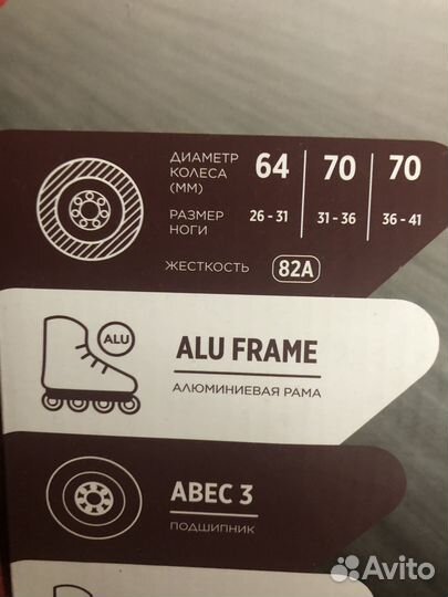 Роликовые коньки детские