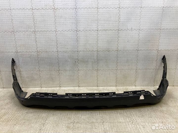 Юбка бампера задняя Kia Sportage 4 QL 2018