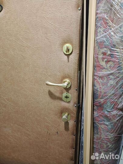 Дверь входная металлическая (торг уместен)