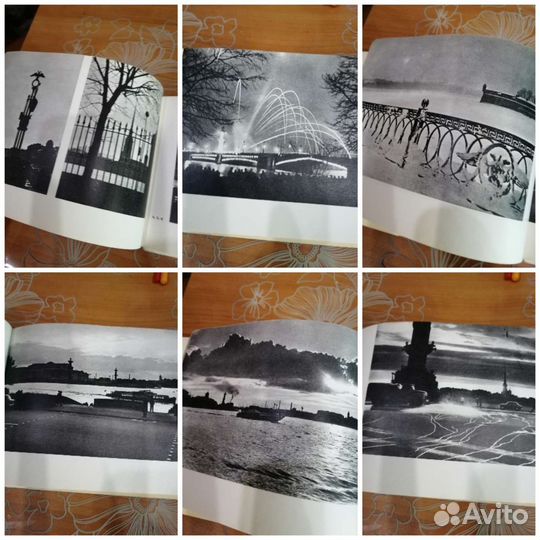 Книга силуэты Ленинграда71г, (русск-англ)