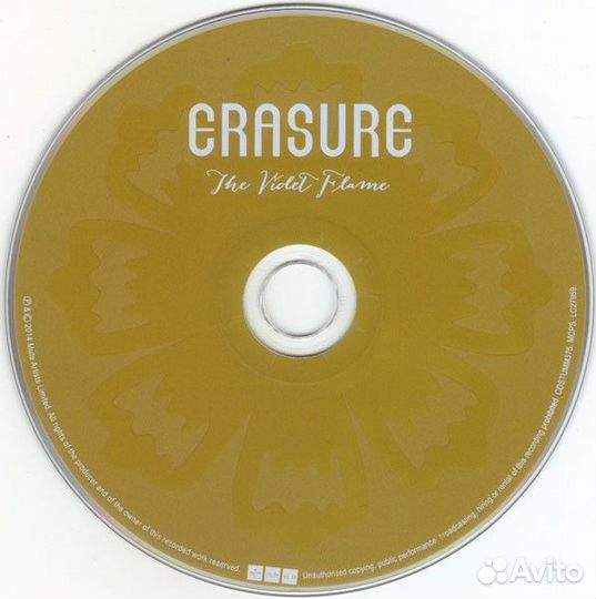 Erasure – The Violet Flame CD новый запечатан Союз