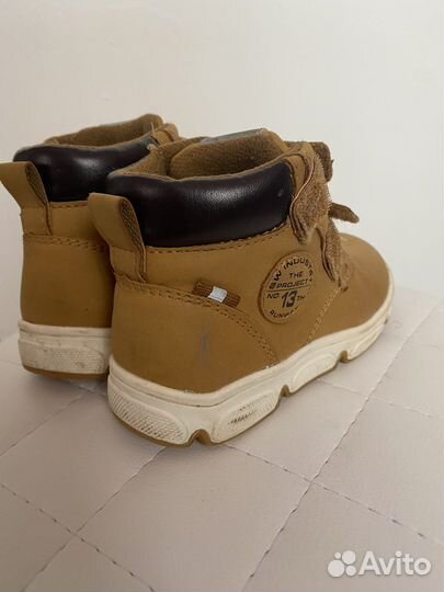 Ботинки на мальчика 22 размер