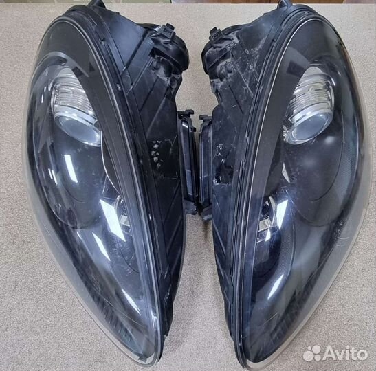 Фары на porsche cayenne 958