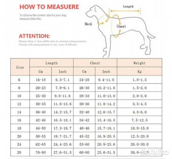 Свитер для собаки