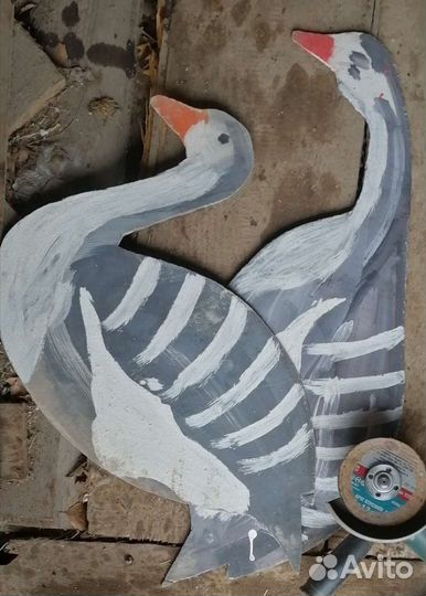 Макеты гусей для охоты