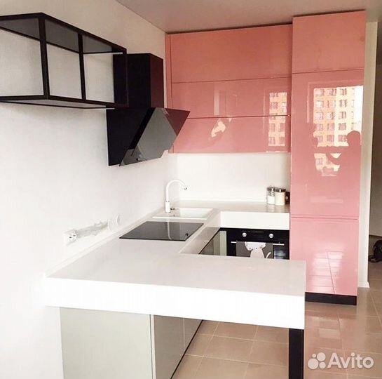 Кухонный гарнитур на заказ. Долговечные материалы