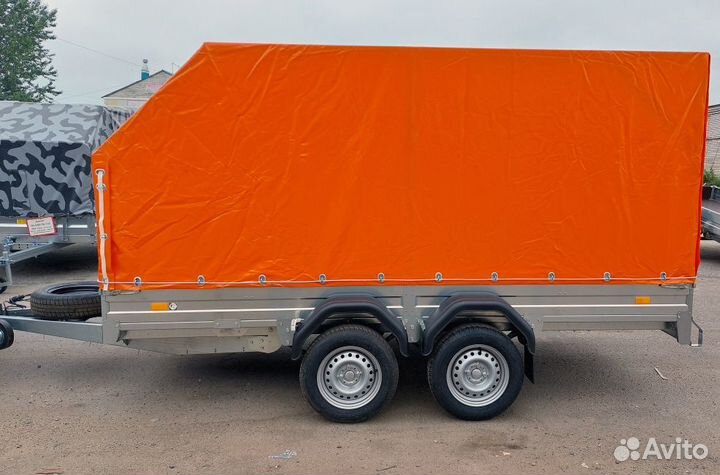 Двухосный прицеп 3.5х1.5 R13 