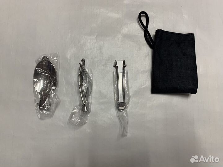 Набор походный ложка вилка нож оптом