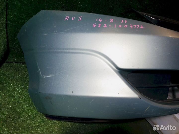 Бампер передний Honda Airwave GJ1 GJ2 Сереброремон