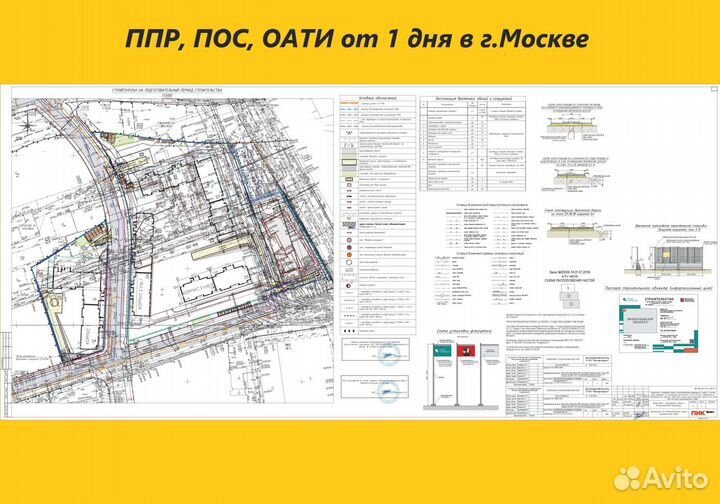 Разработка ппр, пос, оати