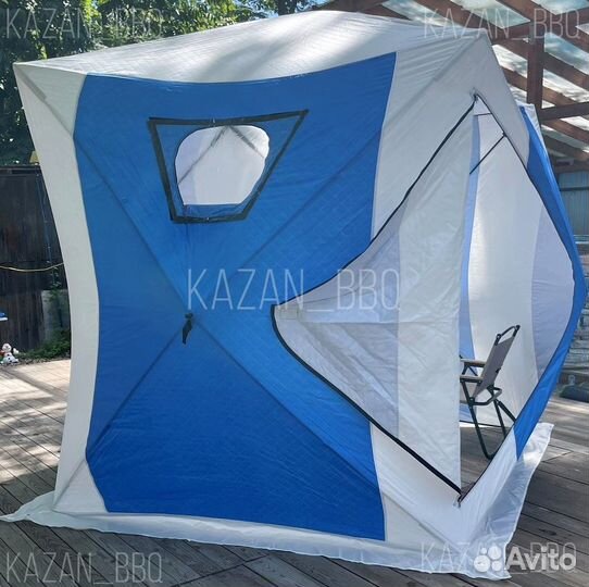 Утепленная палатка для зимней рыбалки