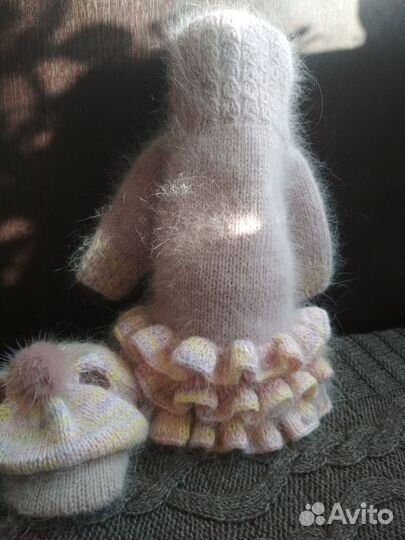 Комплект вязаный для собачки для Анастасии