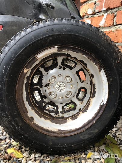 Колеса зимние R14 175/70 на Москвич 2141 2 шт