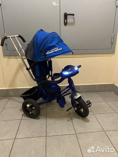 Трехколесный велосипед коляска