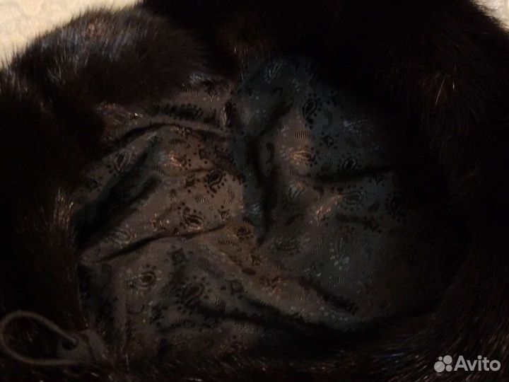 Норковый берет