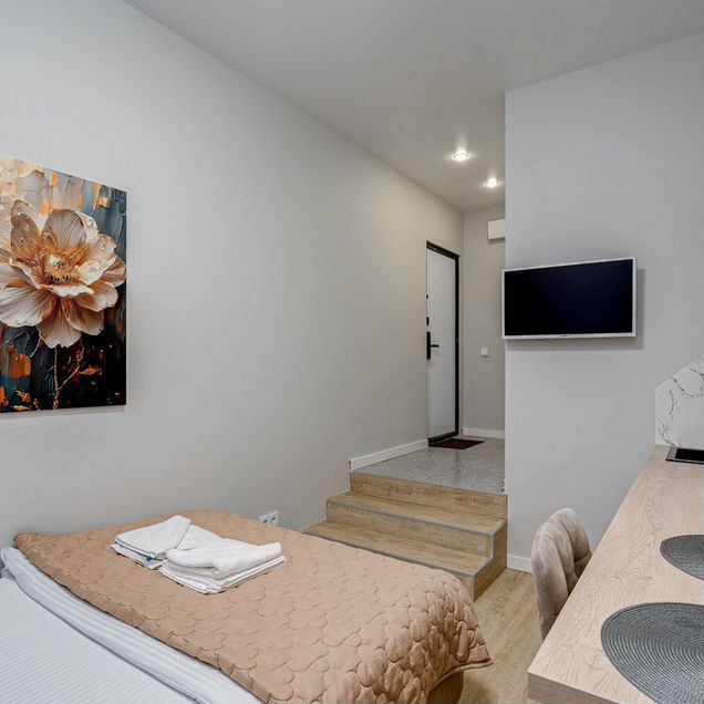 Квартира-студия, 16 м², 1 кровать
