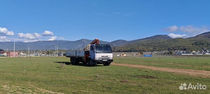 Аренда и услуги манипулятора, стрела 5 т, 11 м, борт 12 т, 8.6 м