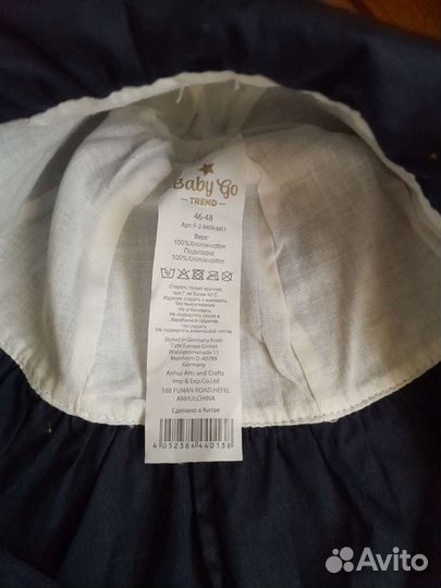 Панама для девочки (новая)