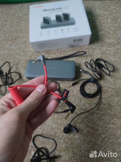 Godox MoveLink M2 Беспроводной петличный микрофон