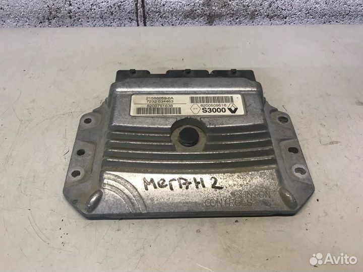 Блок управления двигателем Renault Megan 2 седан