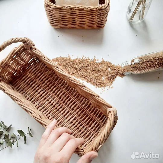 Плетёная корзина. Универсальная