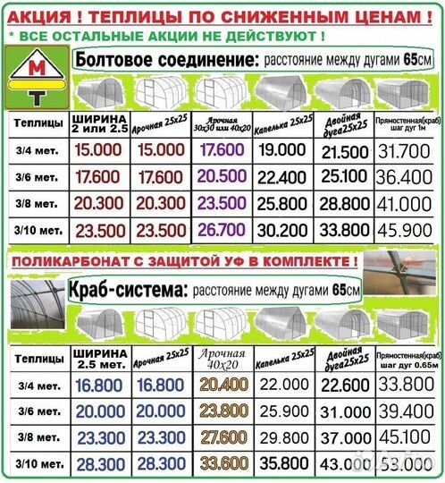 Теплица 3 на 4