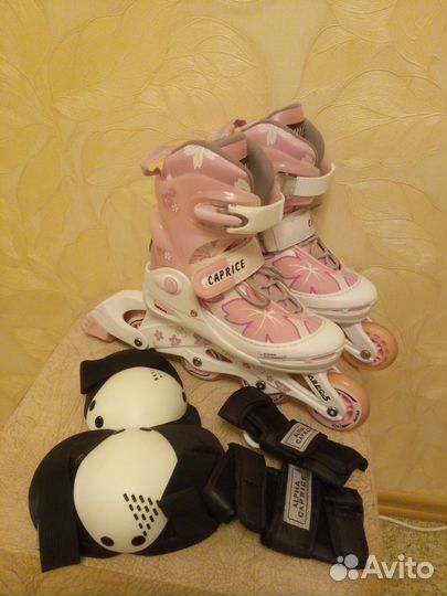 Коньки роликовые раздвижные «Сaprice»